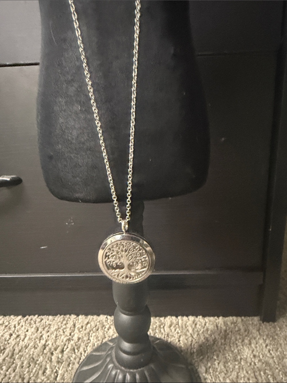 Silver Tree of Life Pendant Necklace - Home Accents Decor